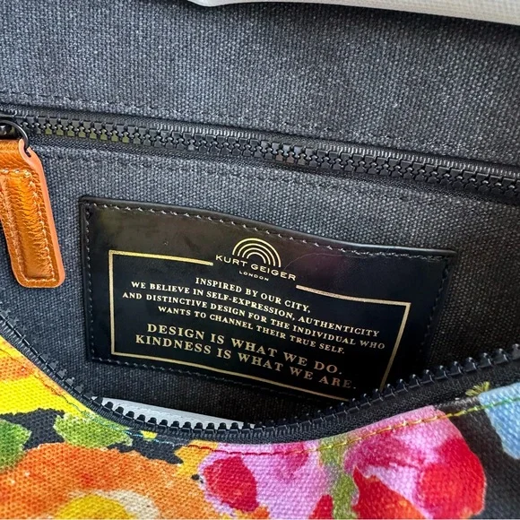 [ Kurt Geiger ] Colorful Southbank Floral Tote Bag - Picture 11 of 13